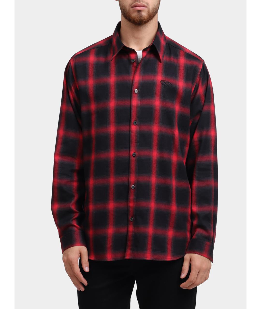 DIESEL Красная кэжуал рубашка, фото 5