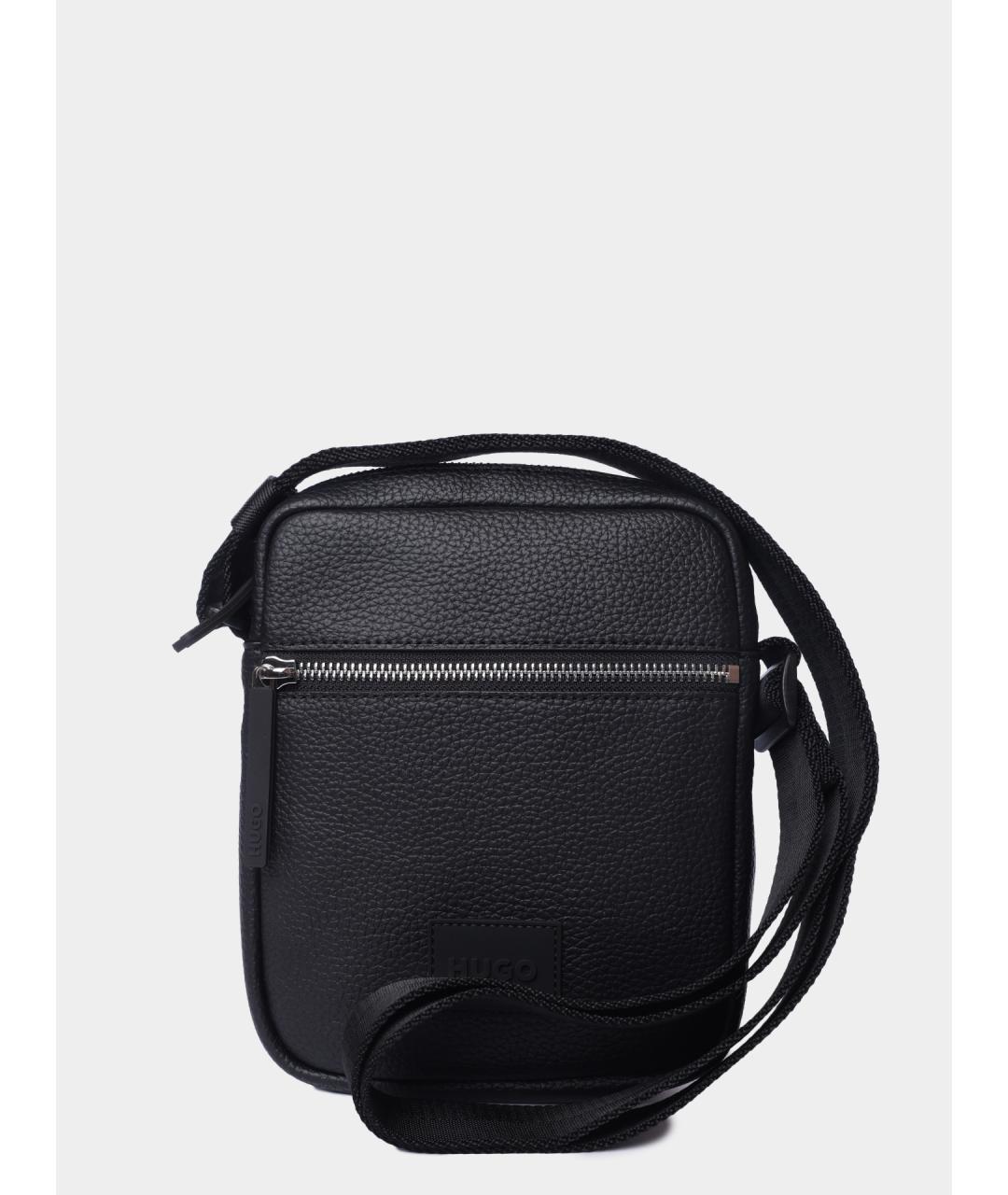 HUGO Черная сумка на плечо, фото 3
