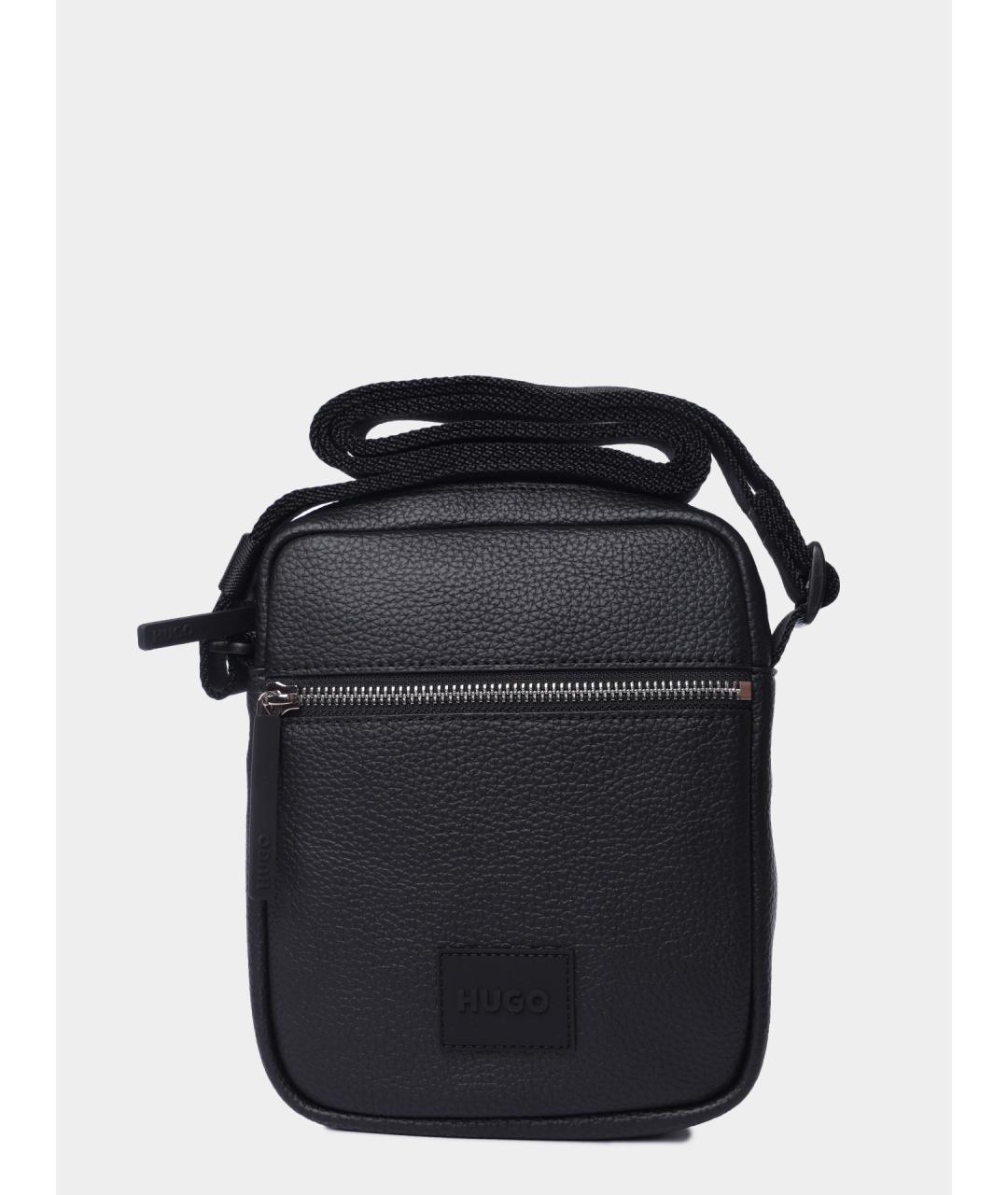 HUGO Черная сумка на плечо, фото 7