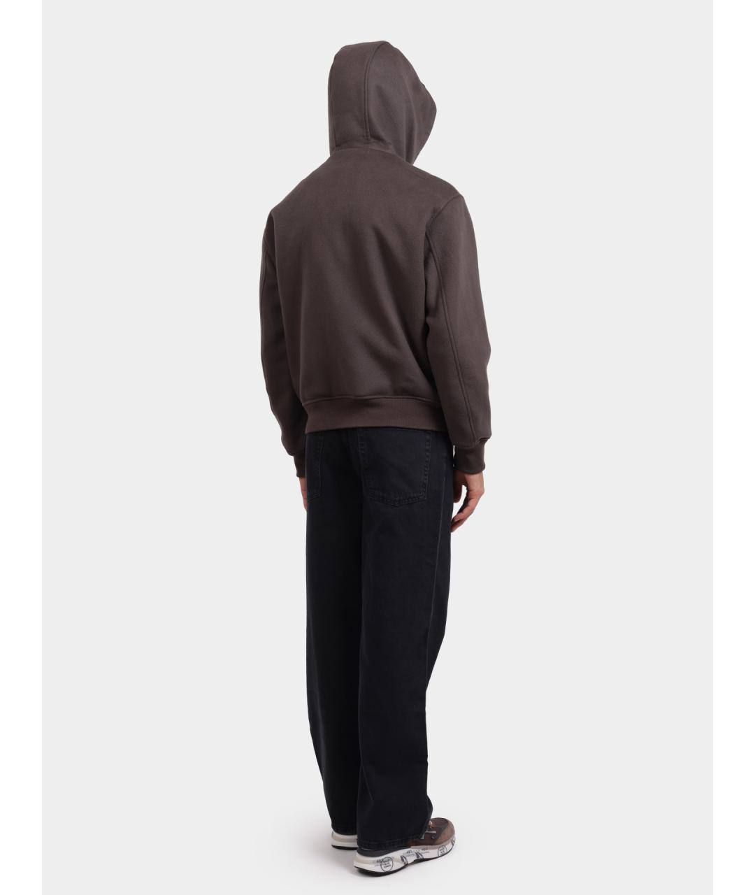 EMPORIO ARMANI Коричневая шерстяная куртка, фото 4