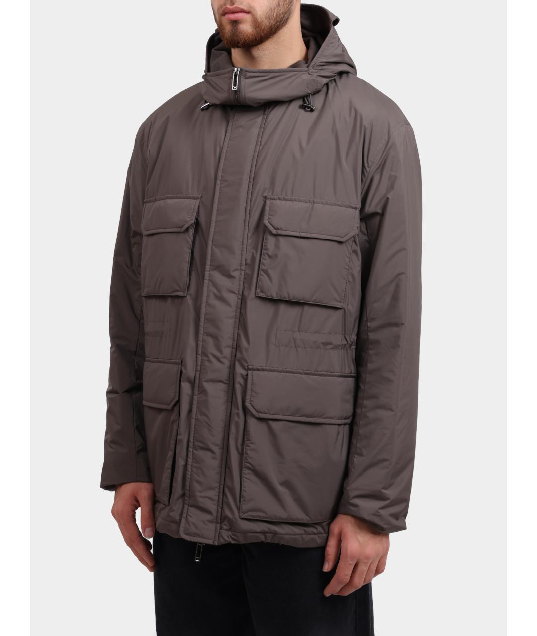 EMPORIO ARMANI Коричневая куртка, фото 3
