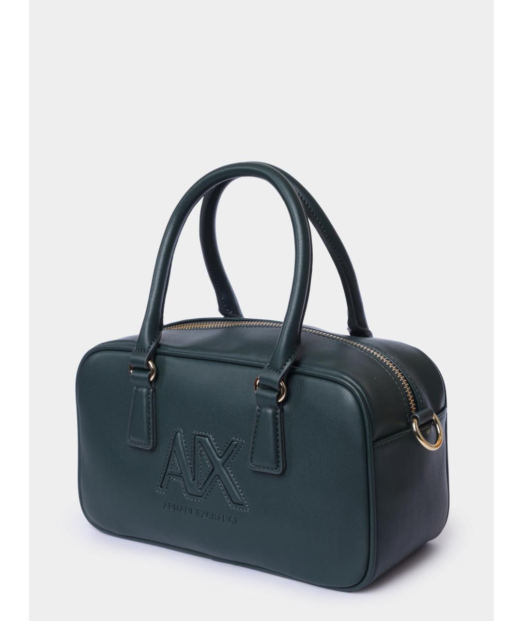 ARMANI EXCHANGE Зеленая сумка тоут, фото 5