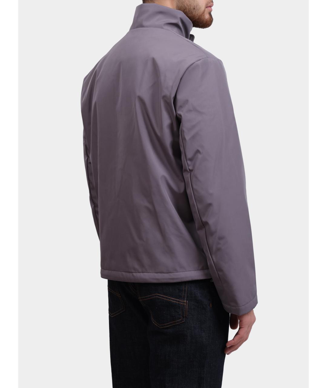 ARMANI EXCHANGE Серая полиэстеровая куртка, фото 4