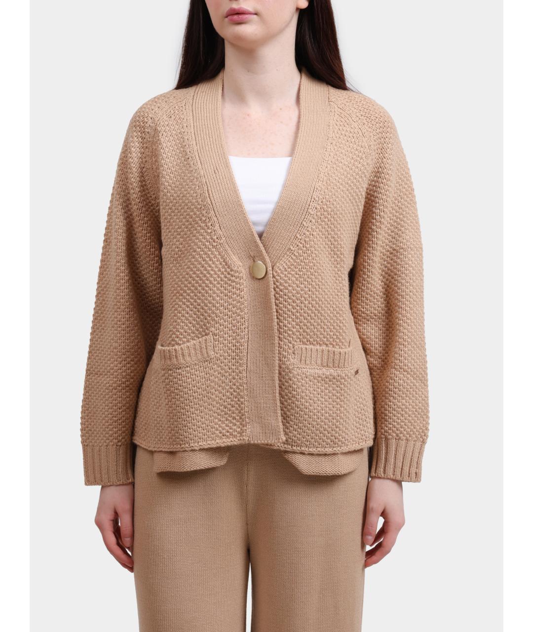 ARMANI EXCHANGE Бежевый кардиган, фото 5