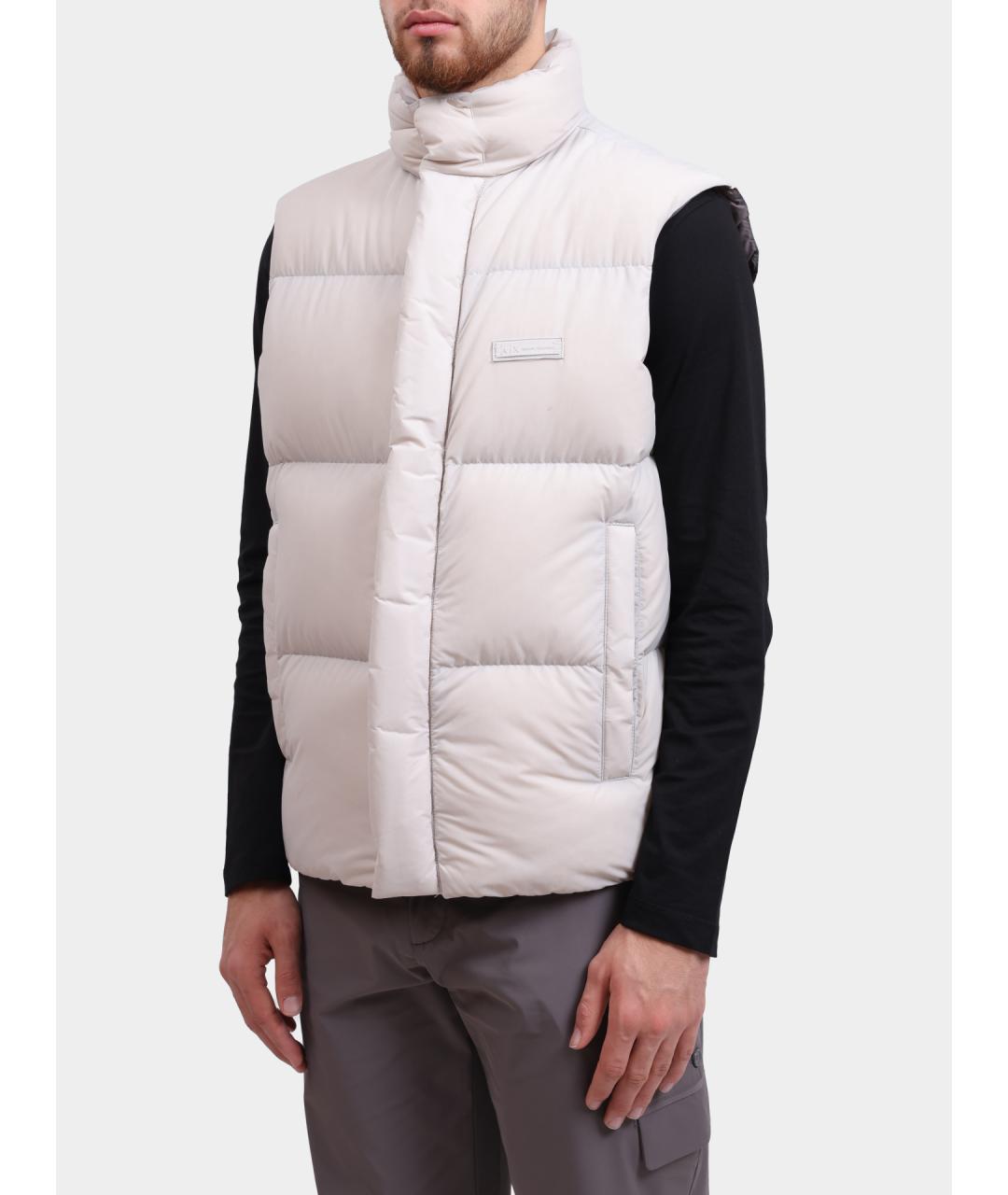 ARMANI EXCHANGE Белый жилет, фото 3