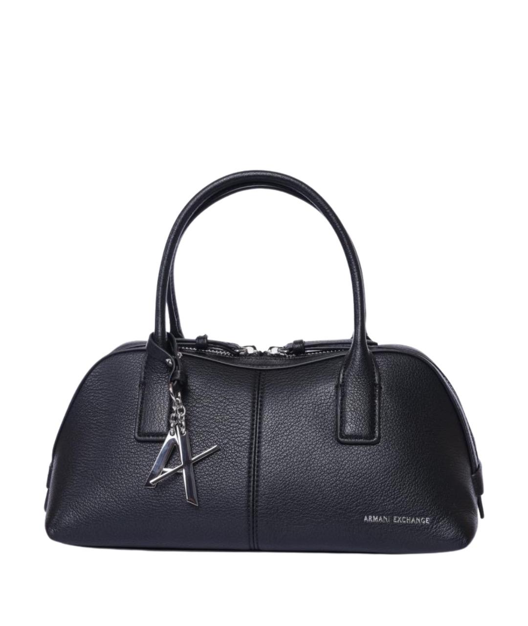 ARMANI EXCHANGE Черная сумка тоут, фото 1