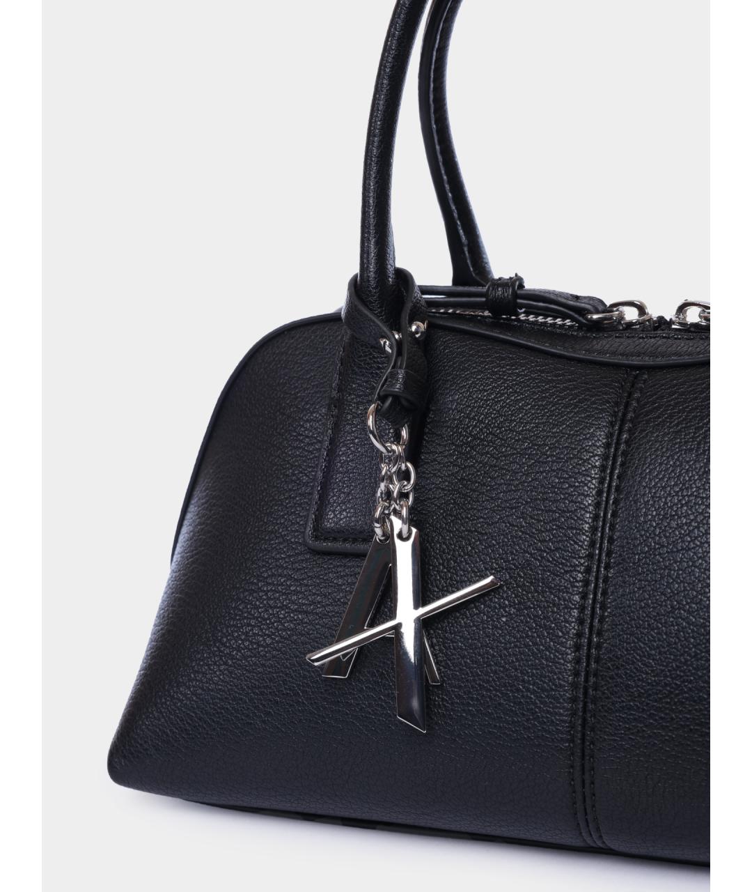 ARMANI EXCHANGE Черная сумка тоут, фото 3