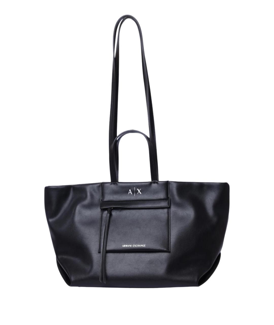 ARMANI EXCHANGE Черная сумка через плечо, фото 1