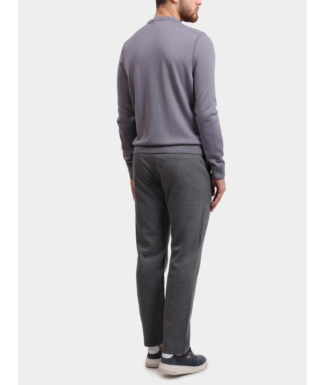 HUGO BOSS Серый джемпер / свитер, фото 5