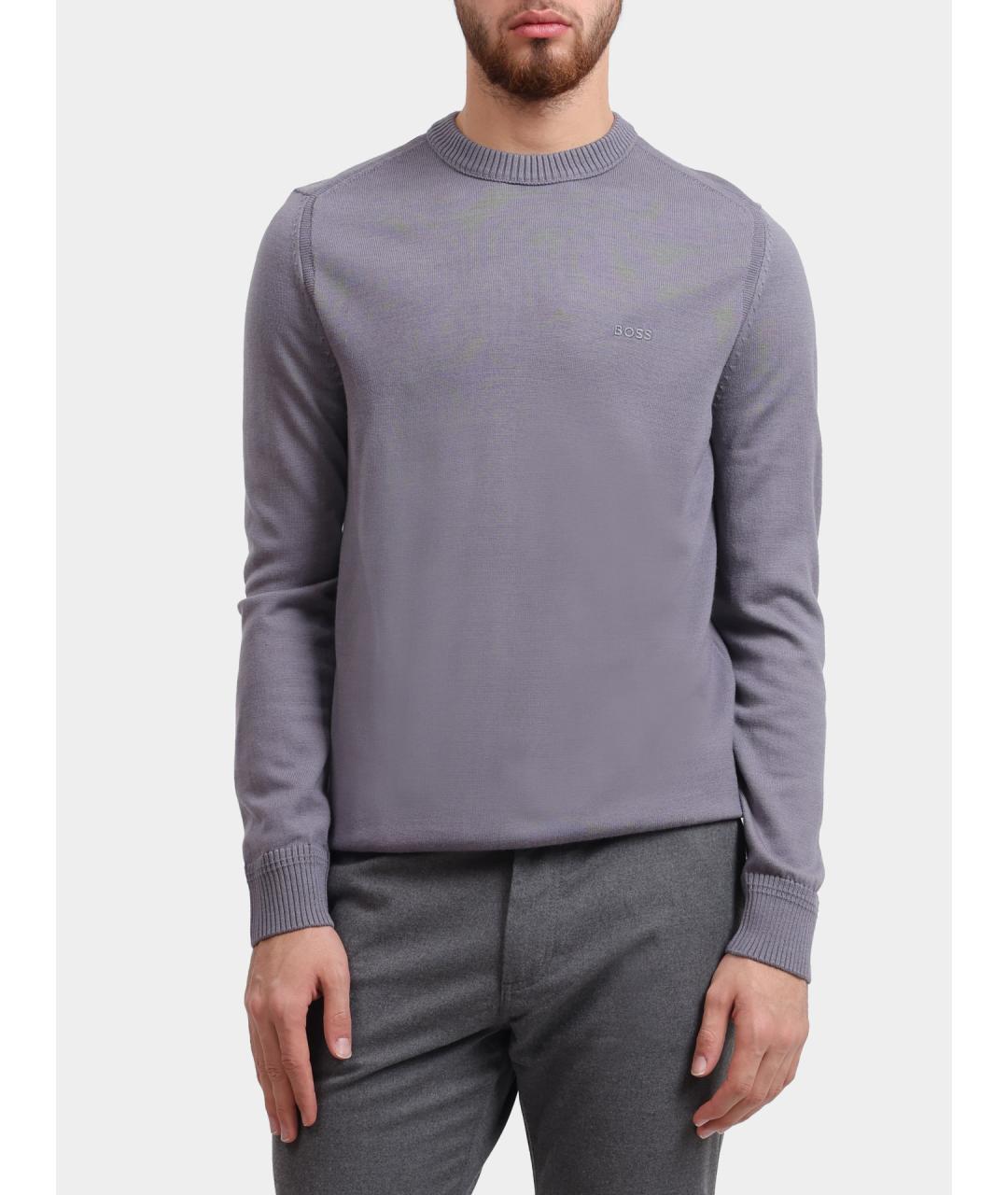 HUGO BOSS Серый джемпер / свитер, фото 6