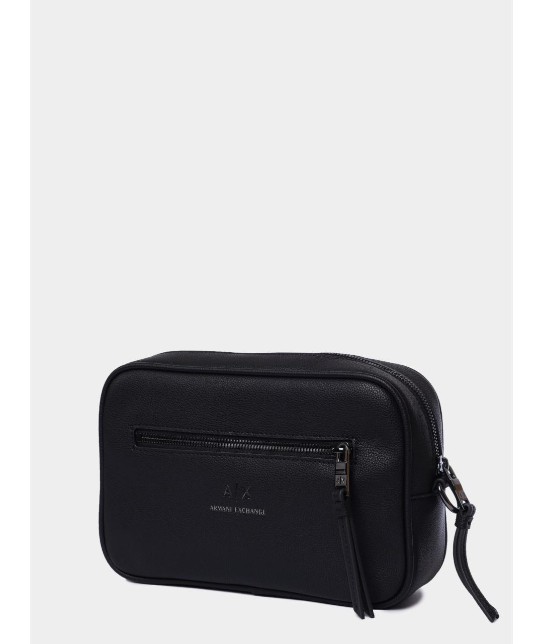 ARMANI EXCHANGE Черная барсетка, фото 2