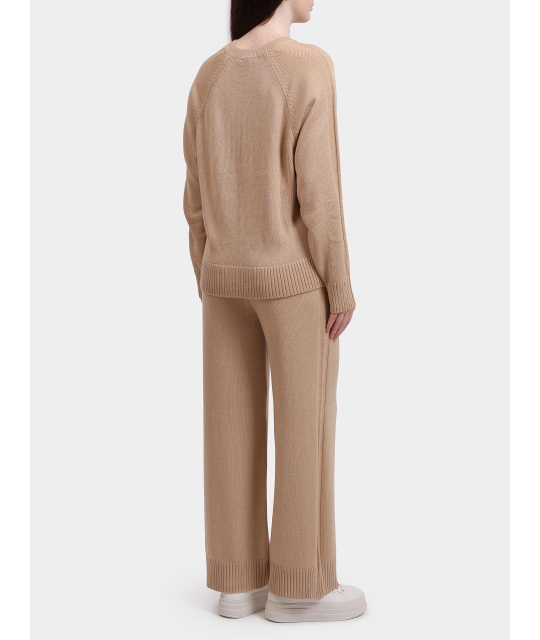 ARMANI EXCHANGE Бежевый джемпер / свитер, фото 4