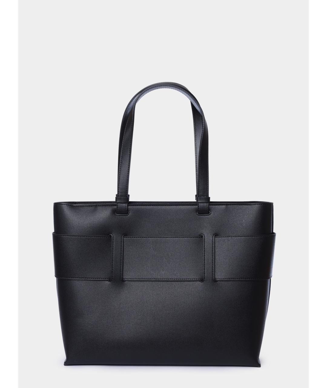 ARMANI EXCHANGE Черная сумка тоут, фото 4