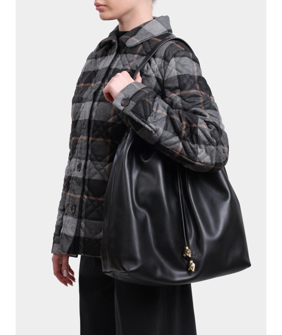 HUGO Черная сумка через плечо, фото 2