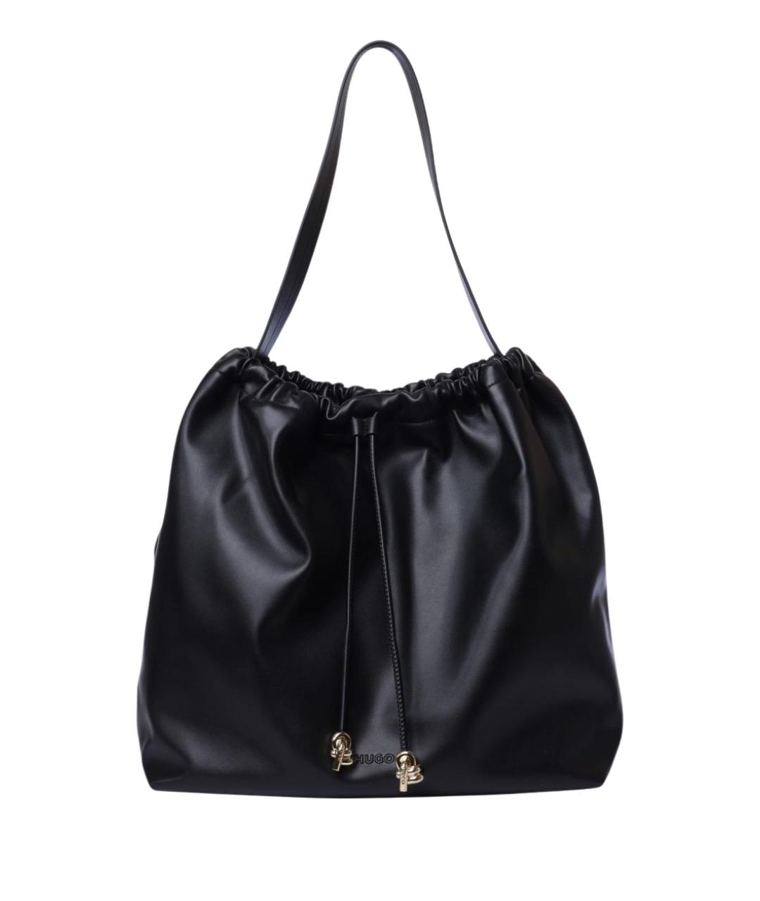 HUGO Черная сумка через плечо, фото 1