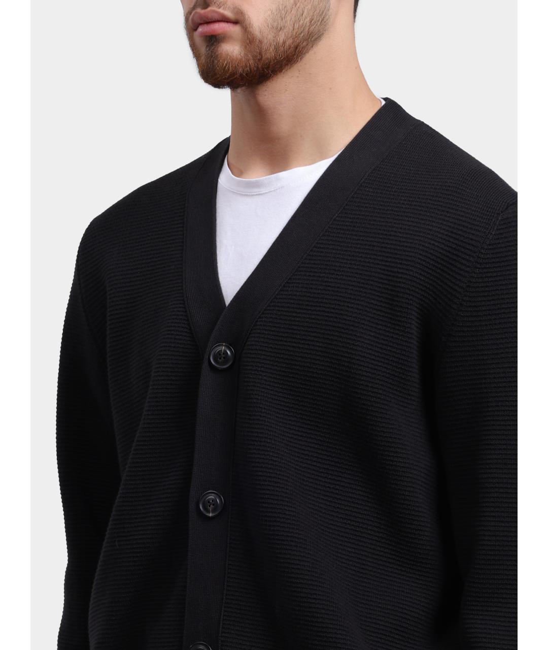 HUGO Черный кардиган, фото 4