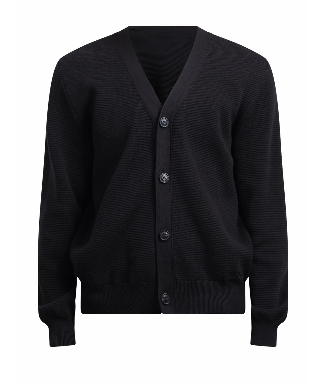 HUGO Черный кардиган, фото 1