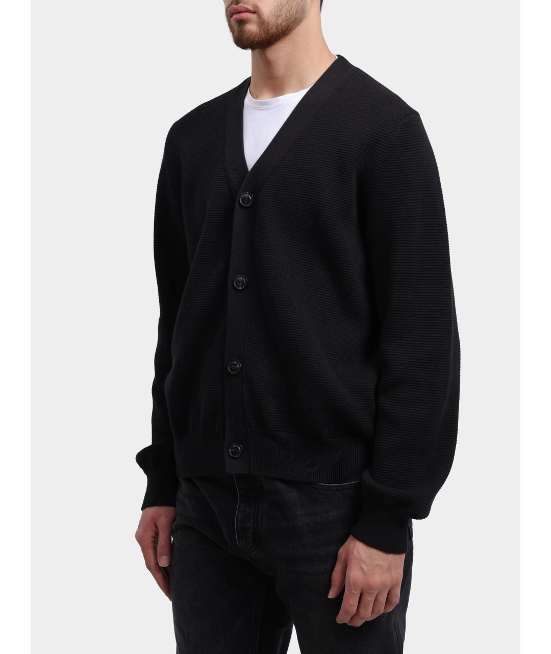 HUGO Черный кардиган, фото 3