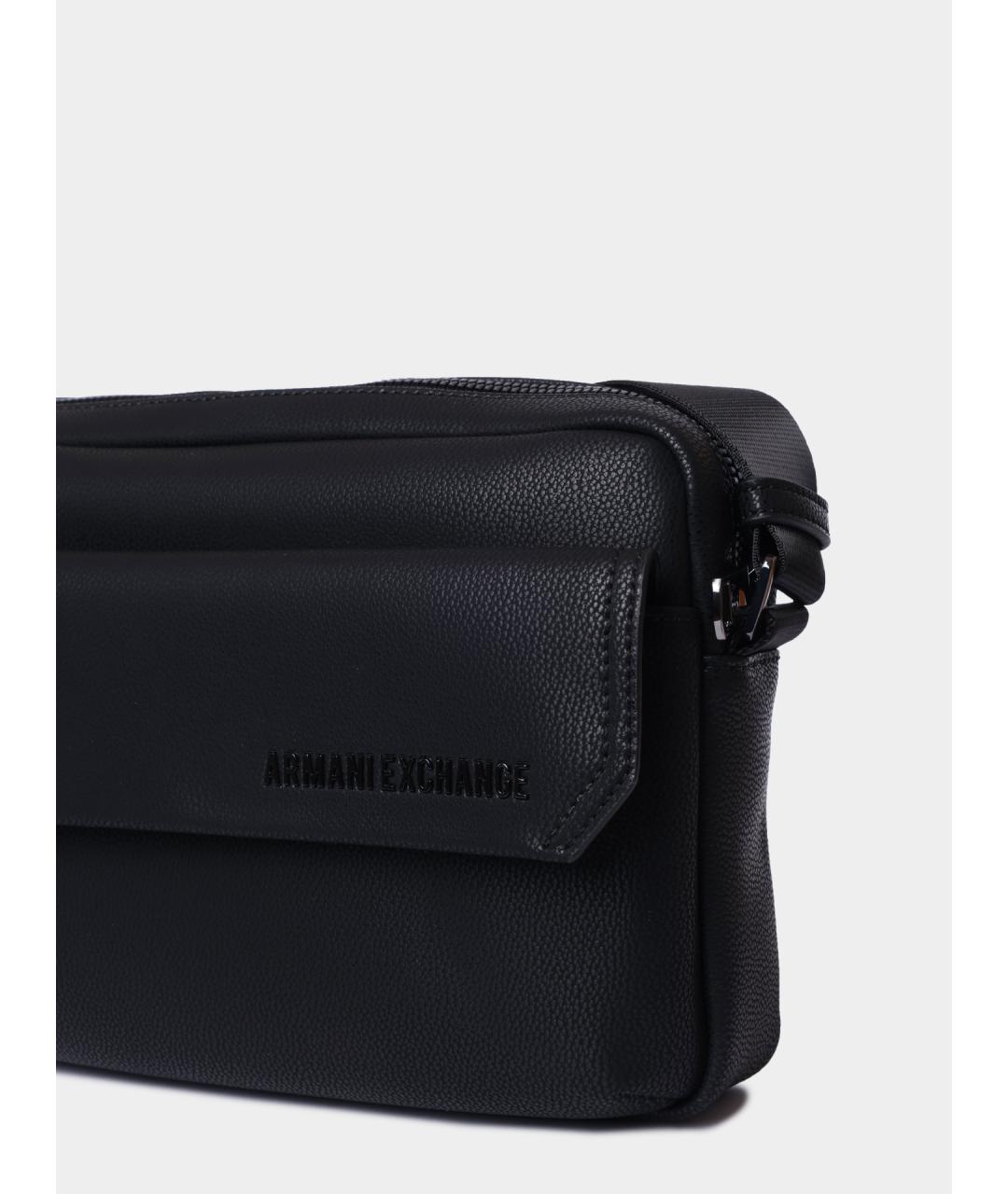 ARMANI EXCHANGE Черная сумка на плечо, фото 4
