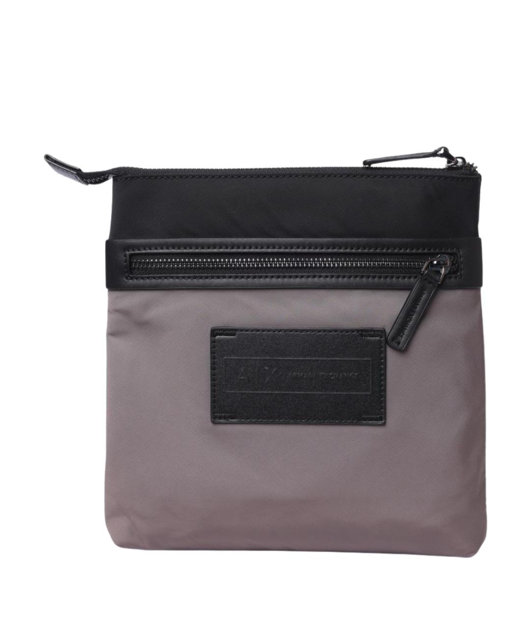 ARMANI EXCHANGE Серая сумка на плечо, фото 1