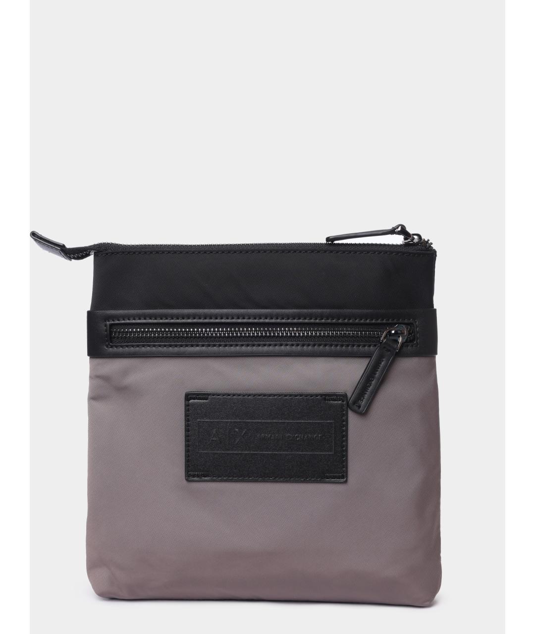 ARMANI EXCHANGE Серая сумка на плечо, фото 5