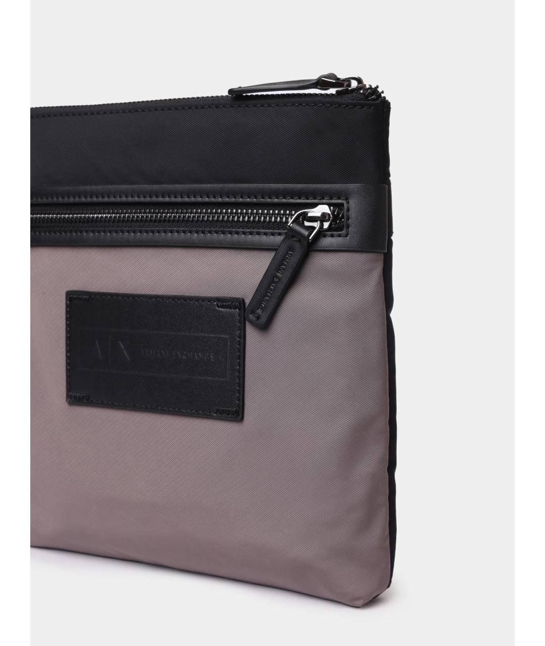 ARMANI EXCHANGE Серая сумка на плечо, фото 3