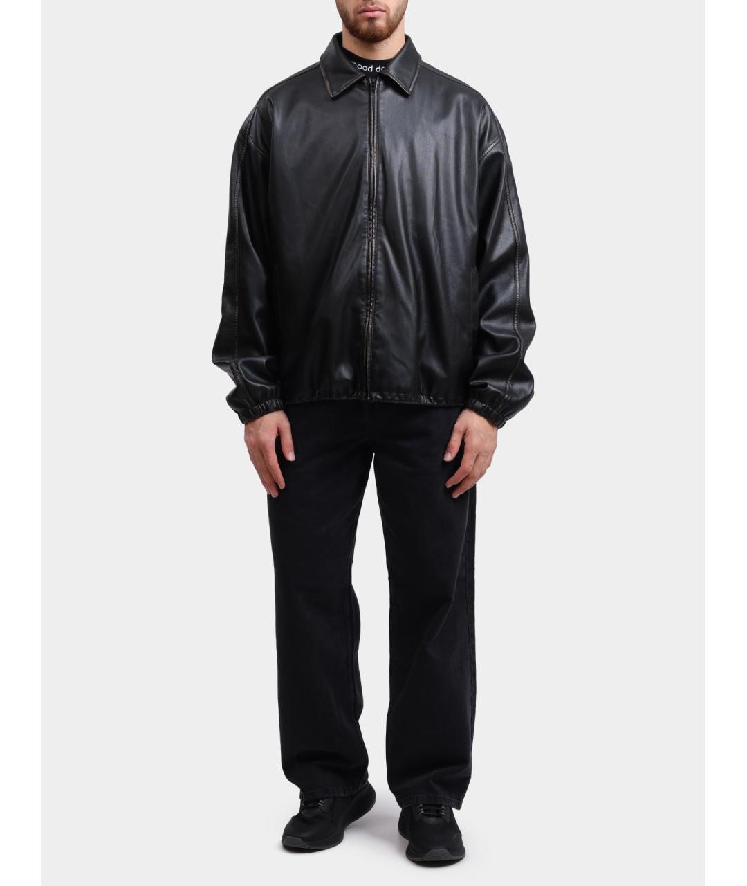 DIESEL Черная куртка, фото 2