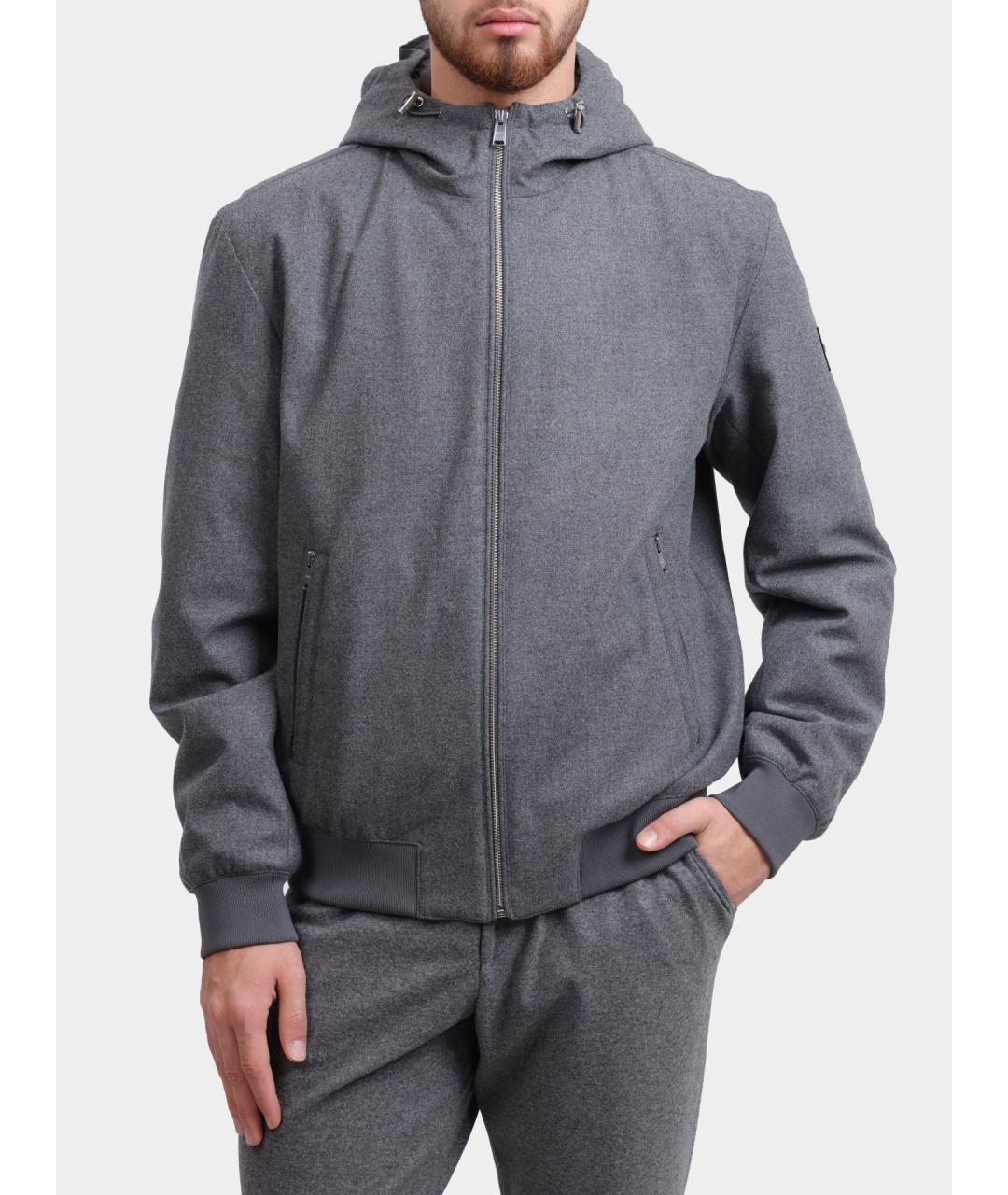 HUGO BOSS Серая куртка, фото 5