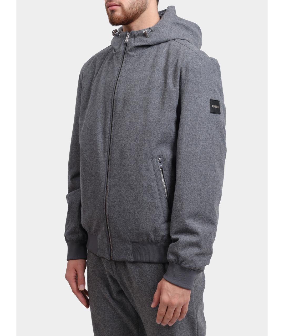 HUGO BOSS Серая куртка, фото 3