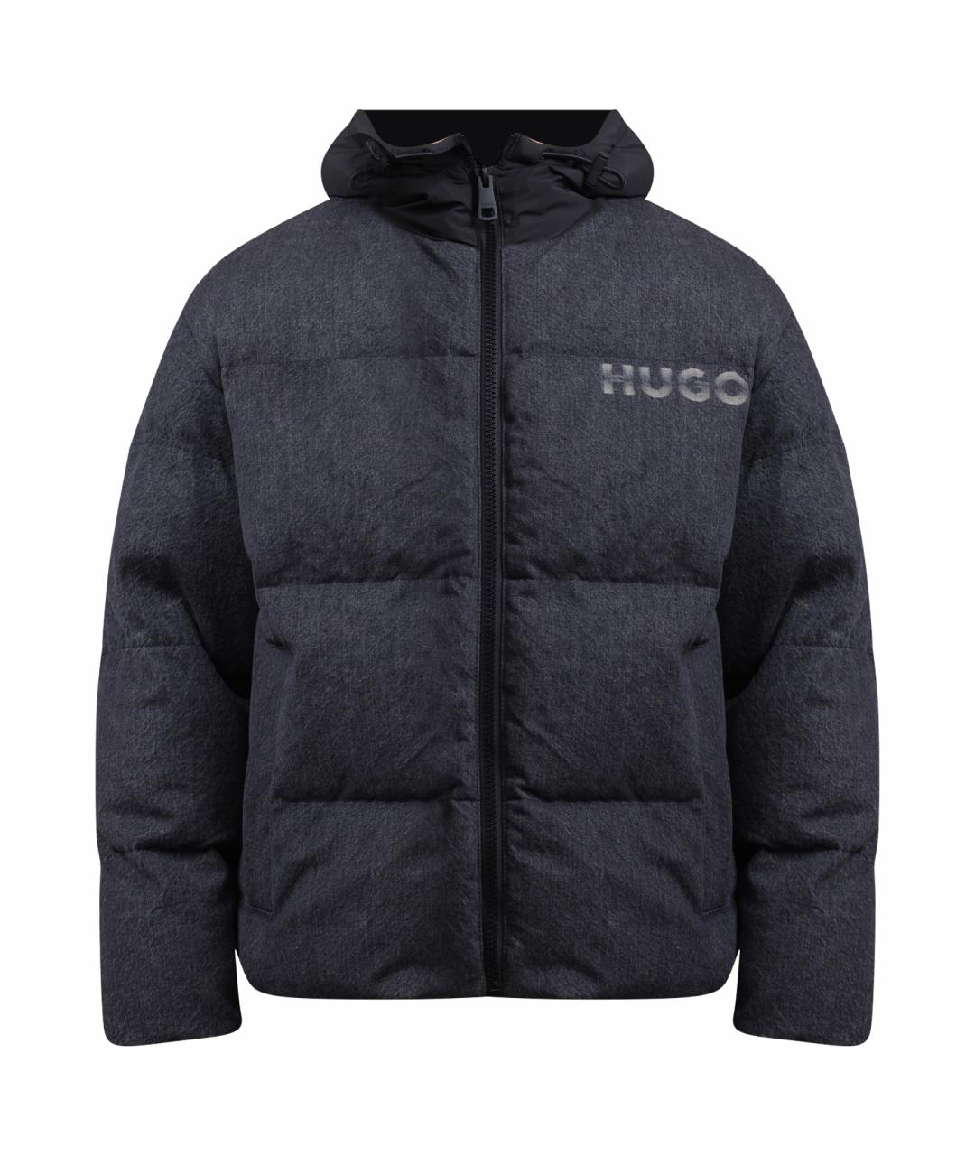 HUGO Черная куртка, фото 1