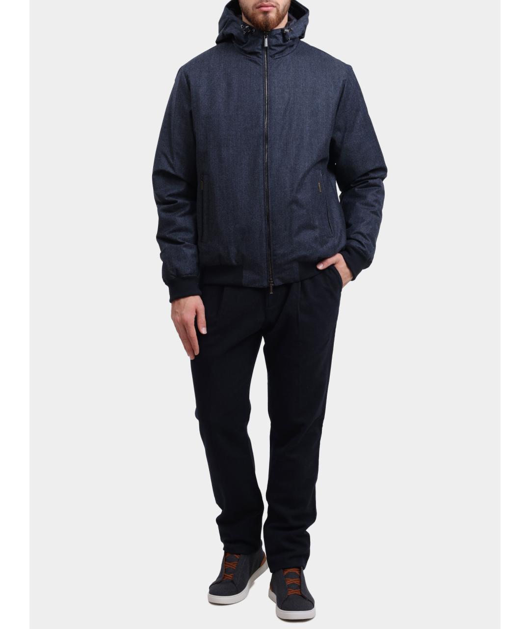 MOORER Синяя куртка, фото 2