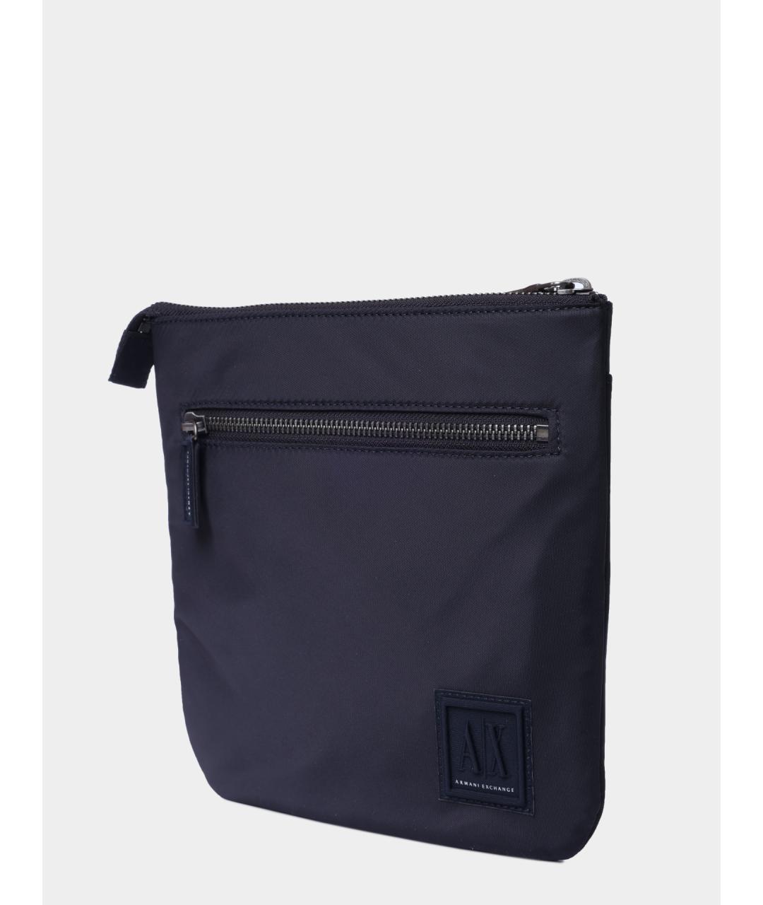 ARMANI EXCHANGE Синяя сумка на плечо, фото 2