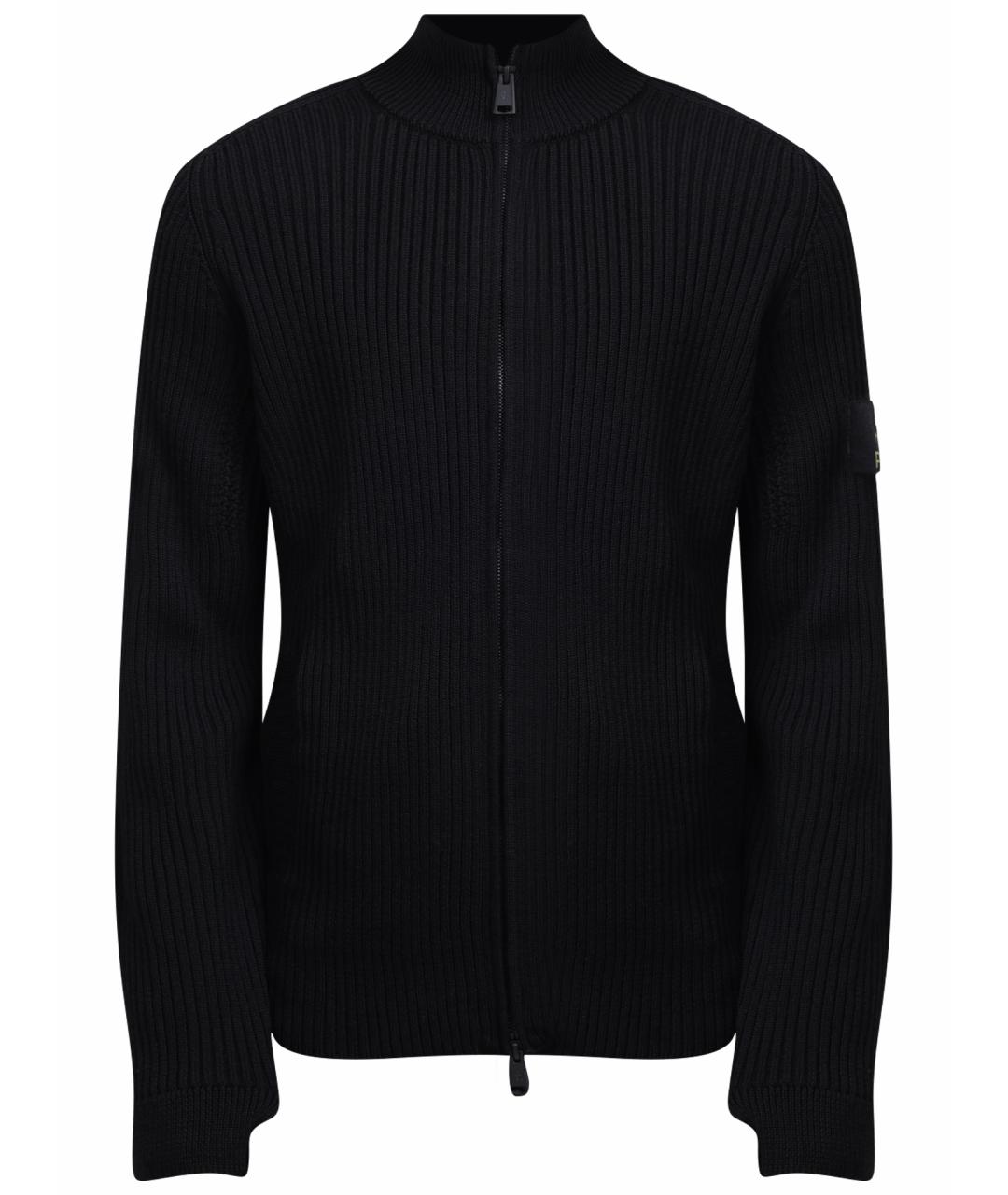 PREMIATA Черный кардиган, фото 1