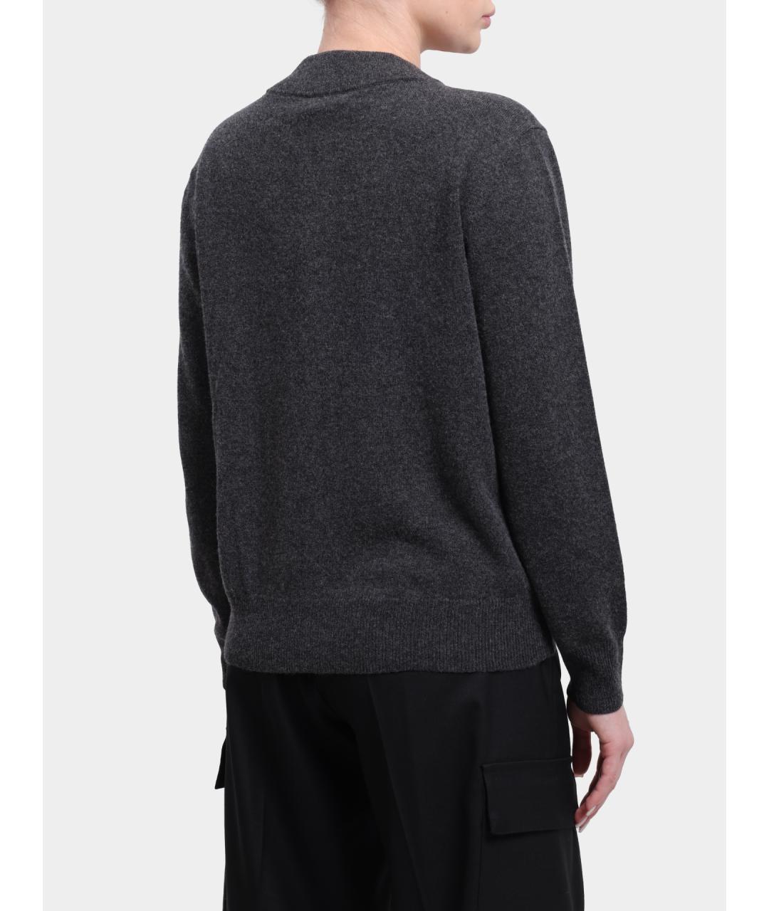 PESERICO Серый шерстяной кардиган, фото 4