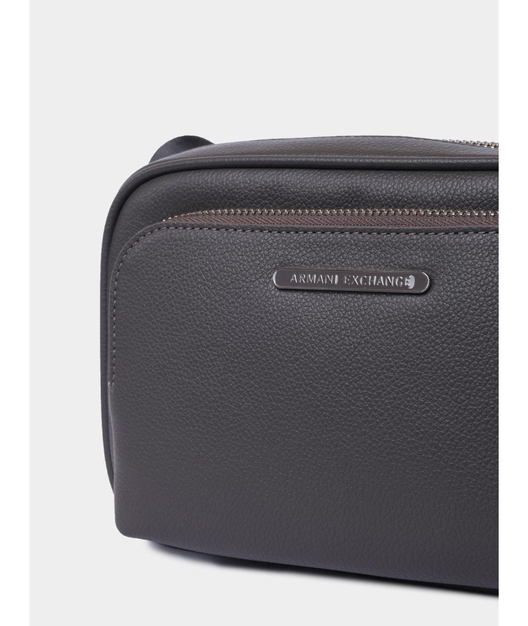 ARMANI EXCHANGE Серая сумка на плечо, фото 4