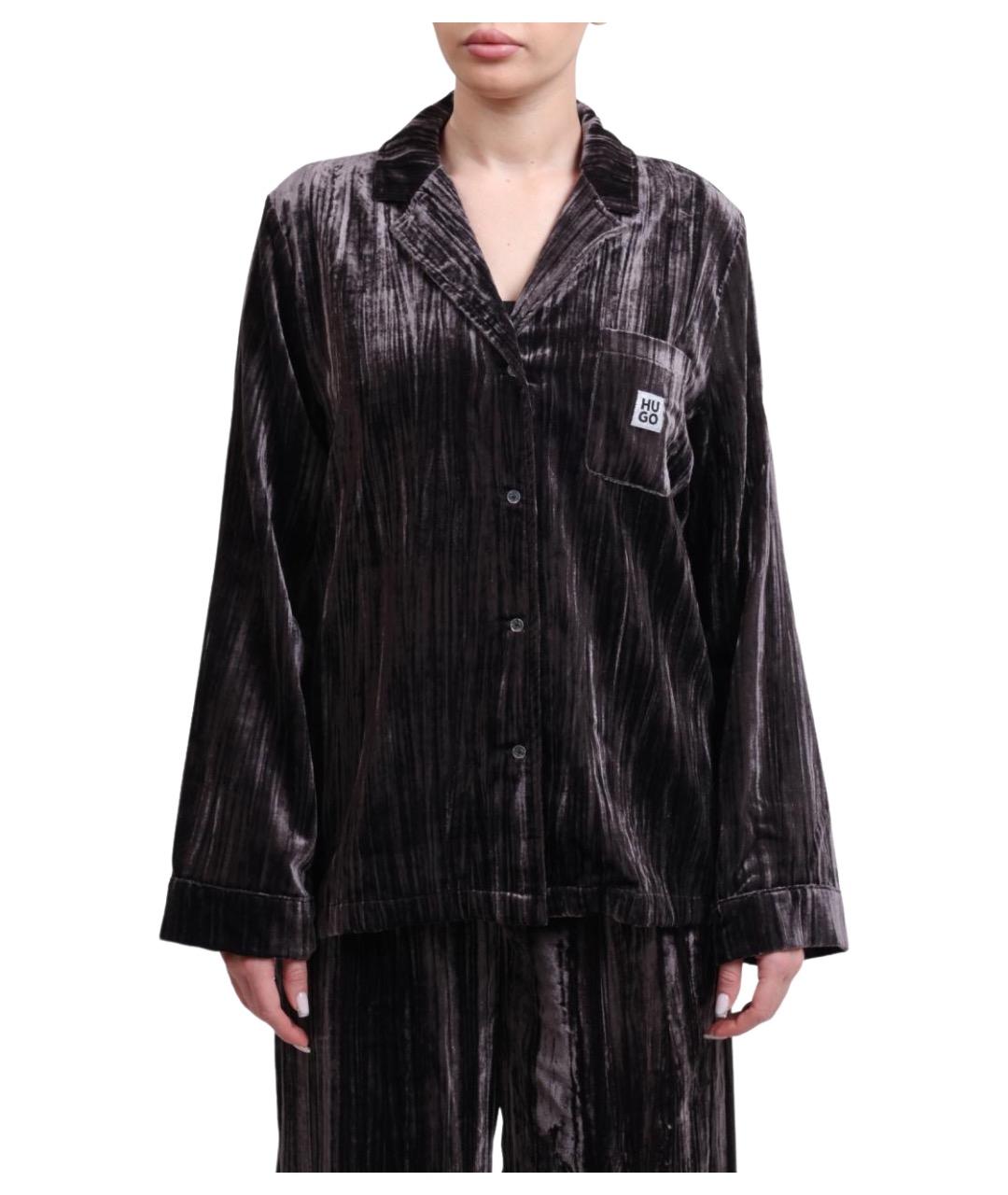 HUGO Черная пижамы и сорочки, фото 1