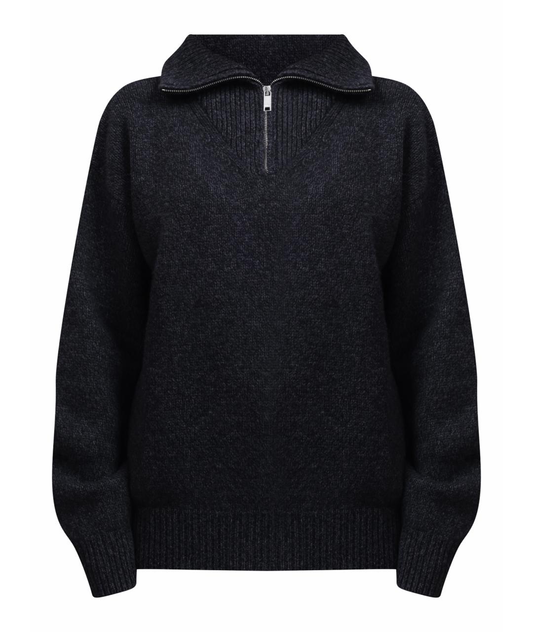 AUTRY Черный шерстяной джемпер / свитер, фото 1