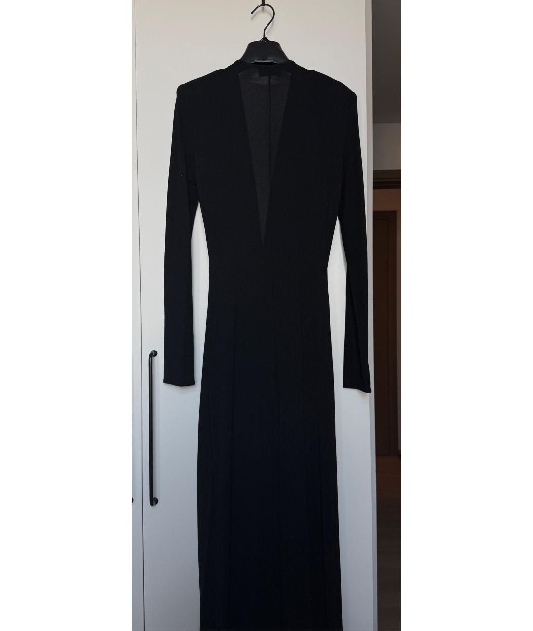 ELISABETTA FRANCHI Черное вечернее платье, фото 3