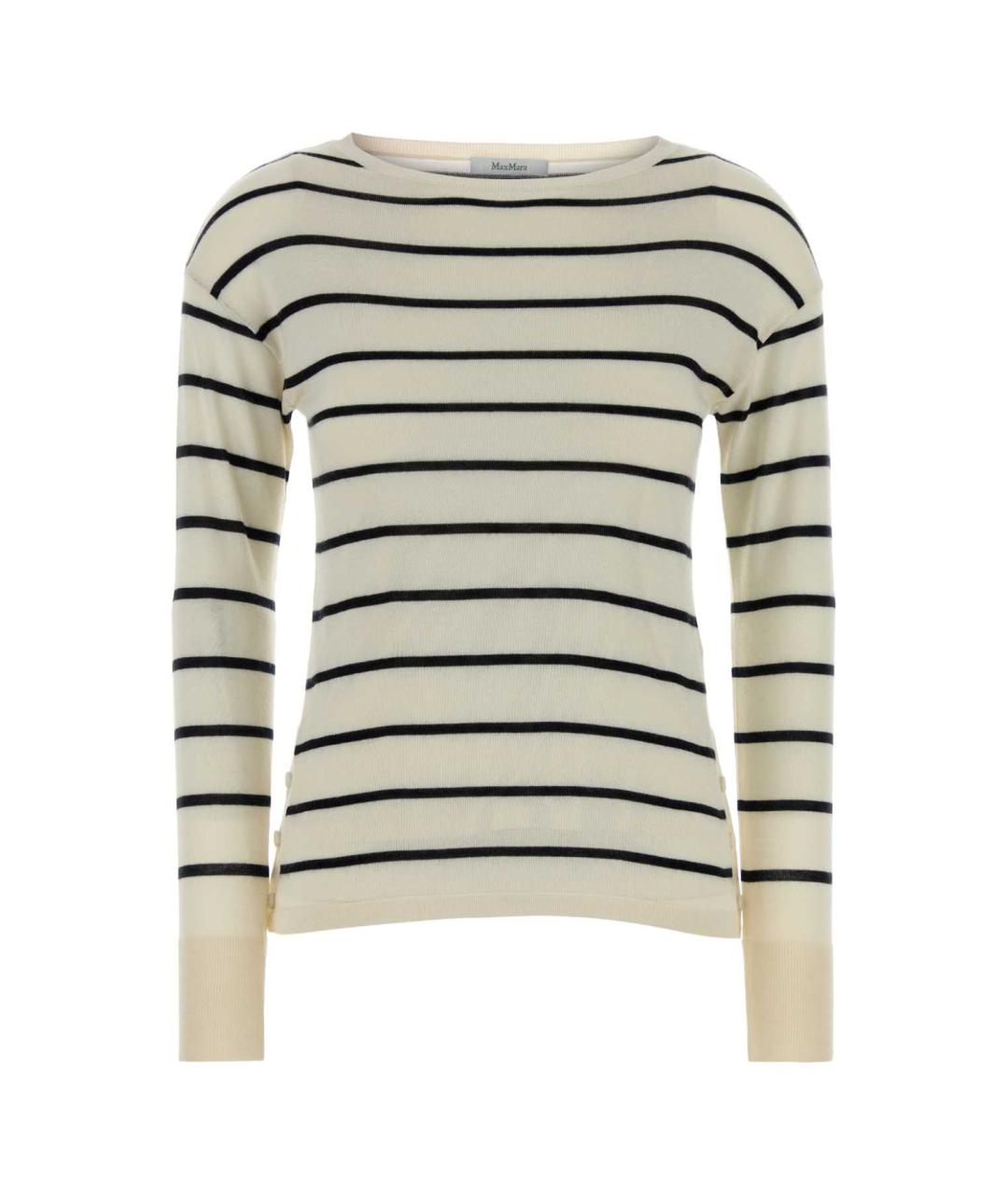 MAX MARA Бежевый кашемировый джемпер / свитер, фото 1