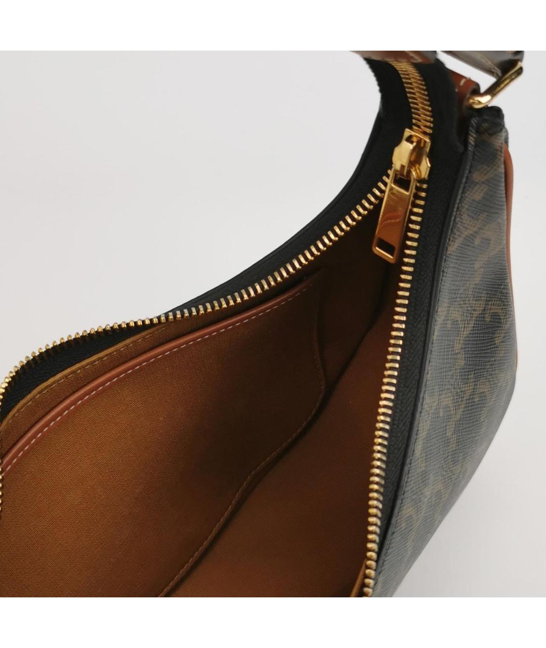 CELINE Коричневая сумка через плечо, фото 5
