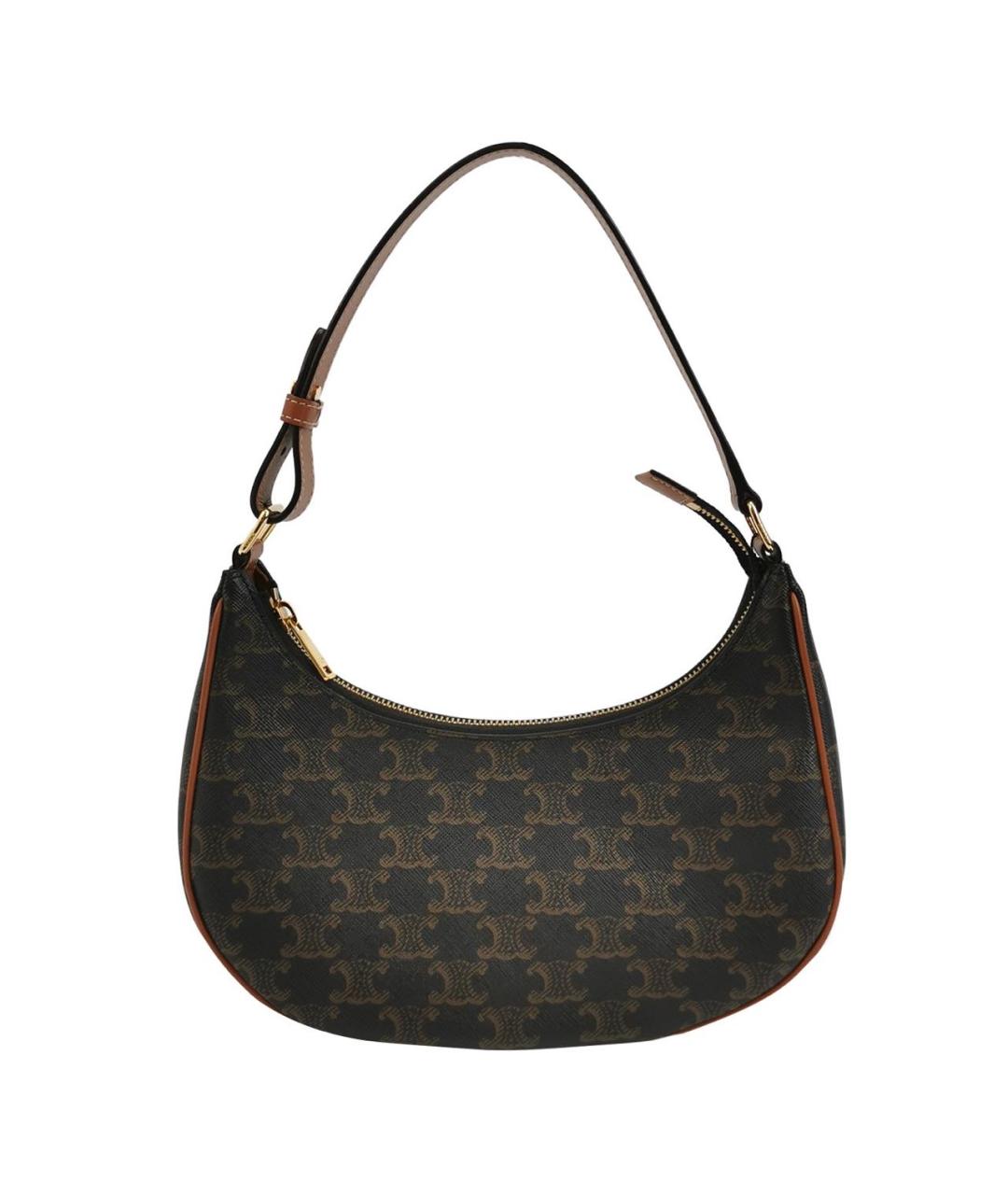 CELINE Коричневая сумка через плечо, фото 1