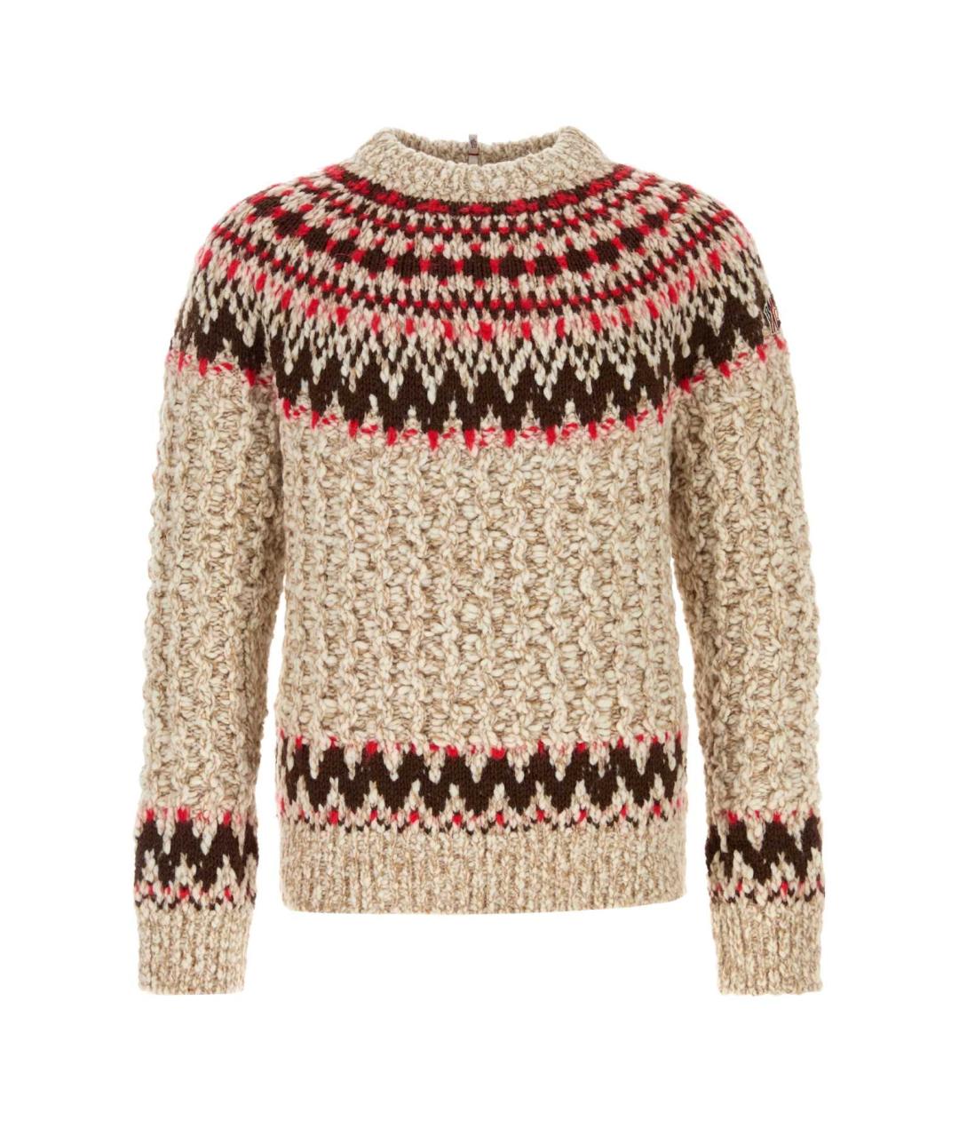 MONCLER GRENOBLE Мульти шерстяной джемпер / свитер, фото 1