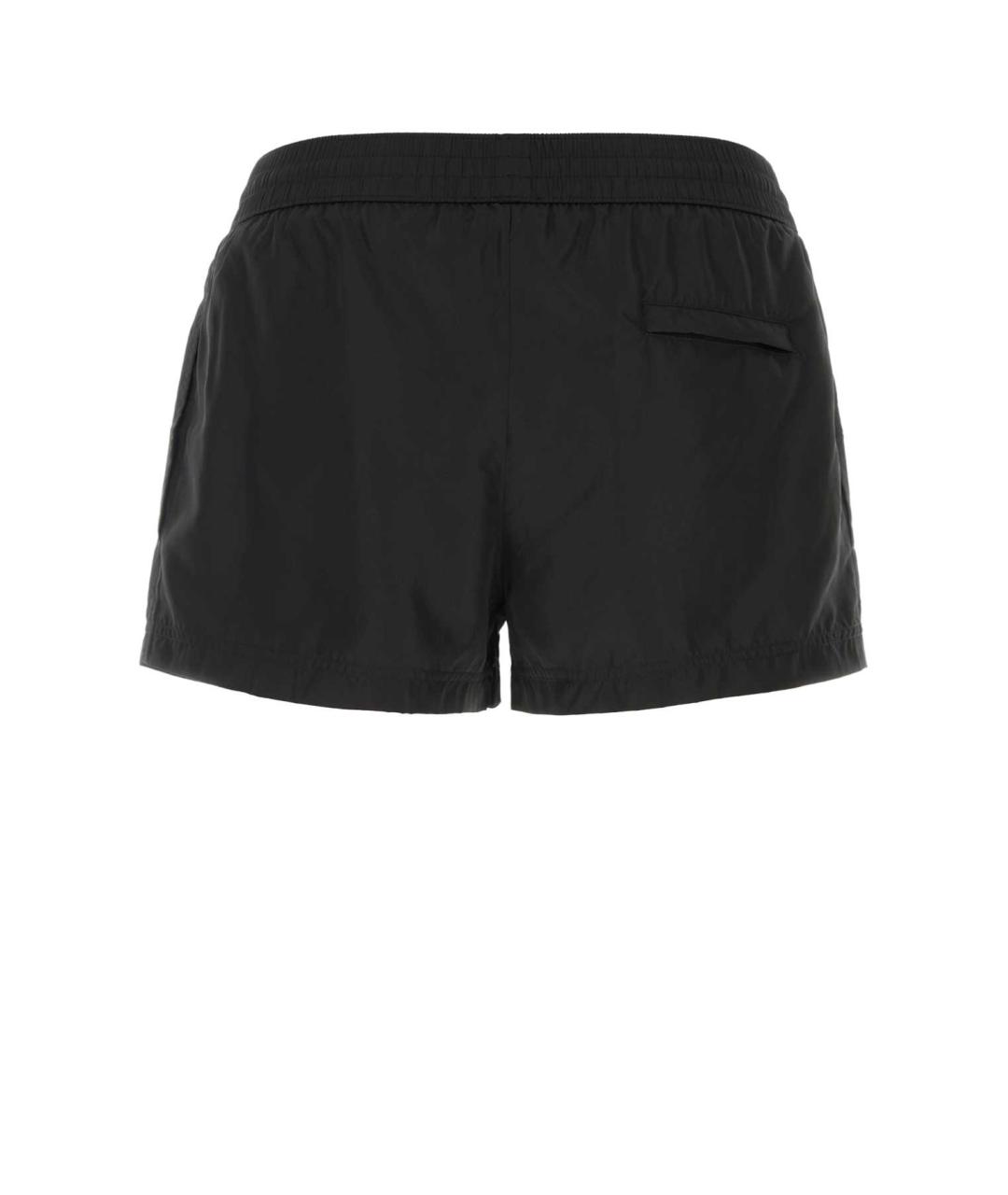 DOLCE&GABBANA Черные синтетические шорты, фото 2