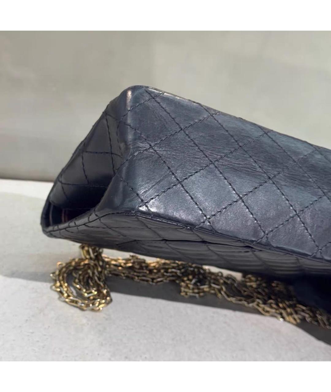 CHANEL Черная кожаная сумка через плечо, фото 5
