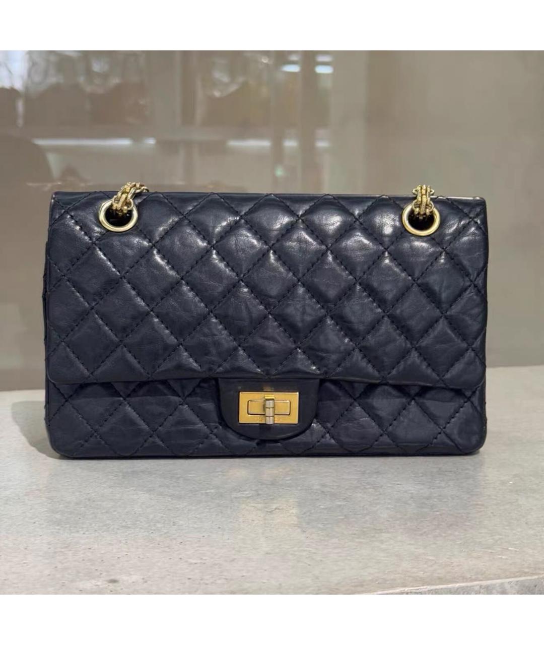 CHANEL Черная кожаная сумка через плечо, фото 9