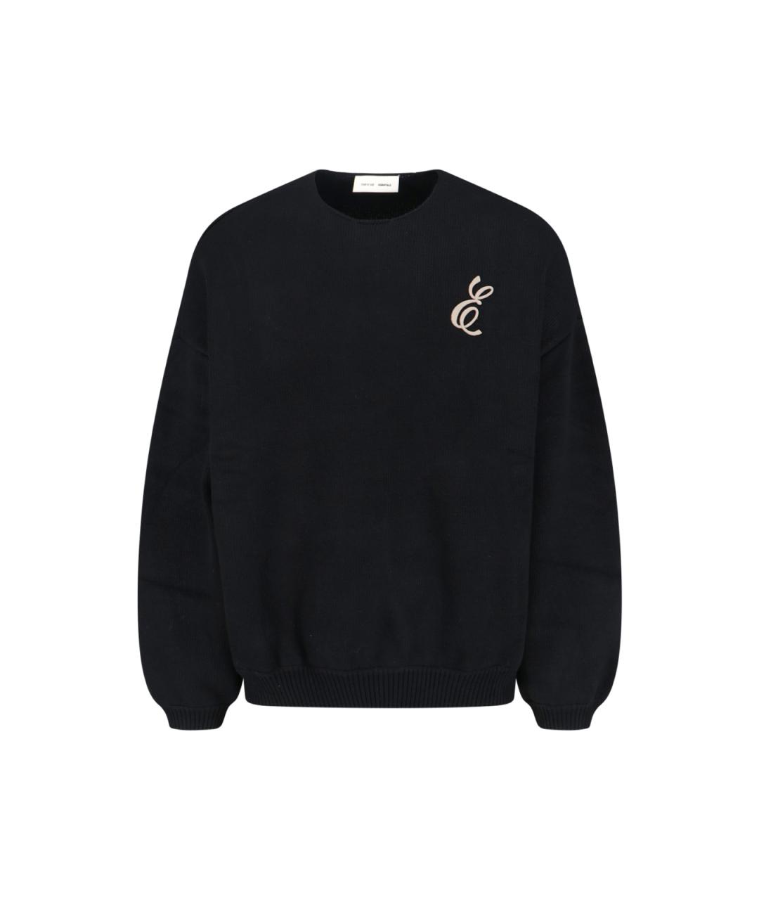 FEAR OF GOD ESSENTIALS Черный джемпер / свитер, фото 1