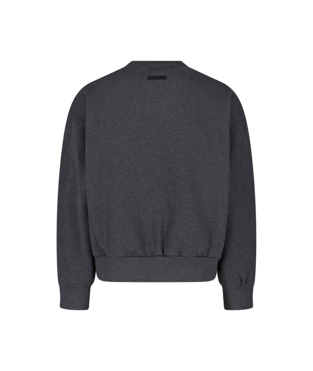 FEAR OF GOD ESSENTIALS Серый хлопковый джемпер / свитер, фото 2