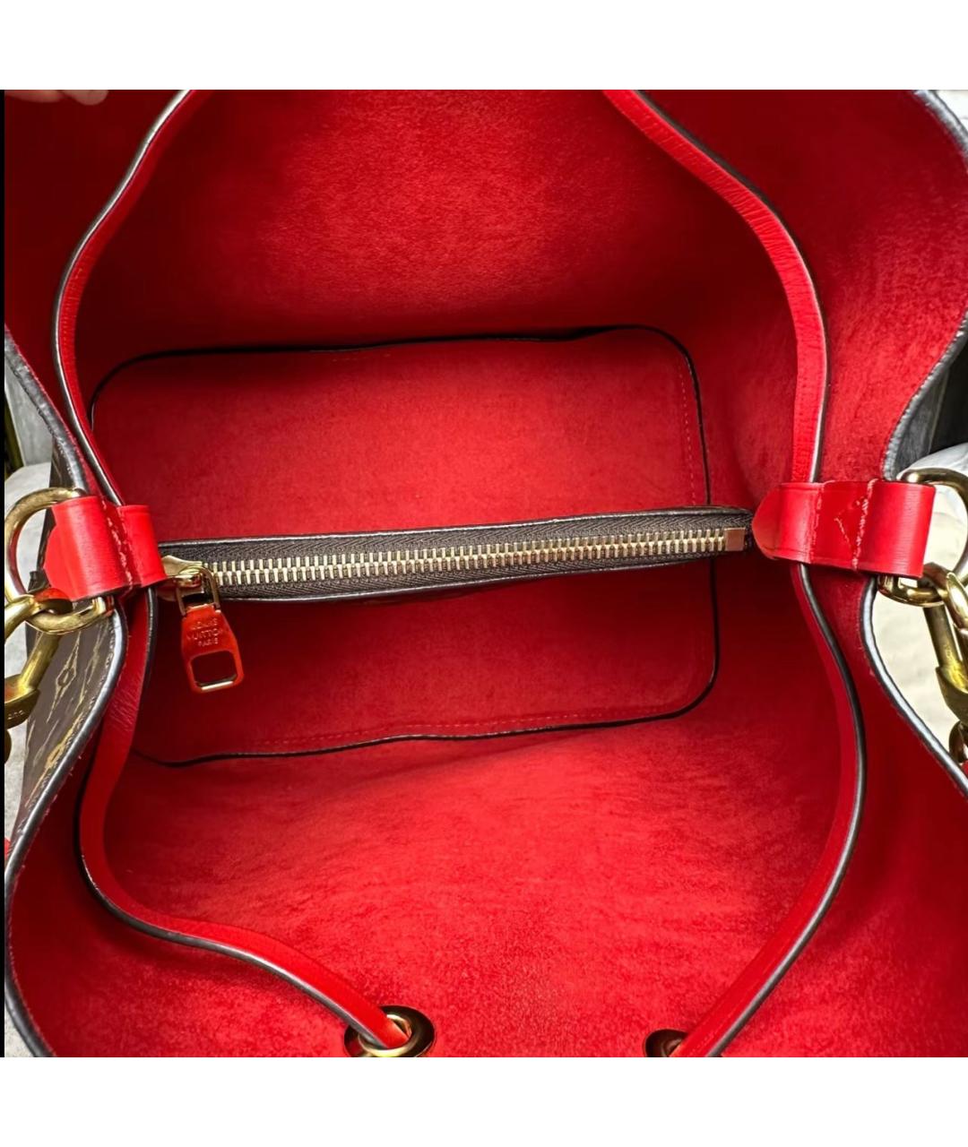 LOUIS VUITTON Коричневая сумка через плечо, фото 4