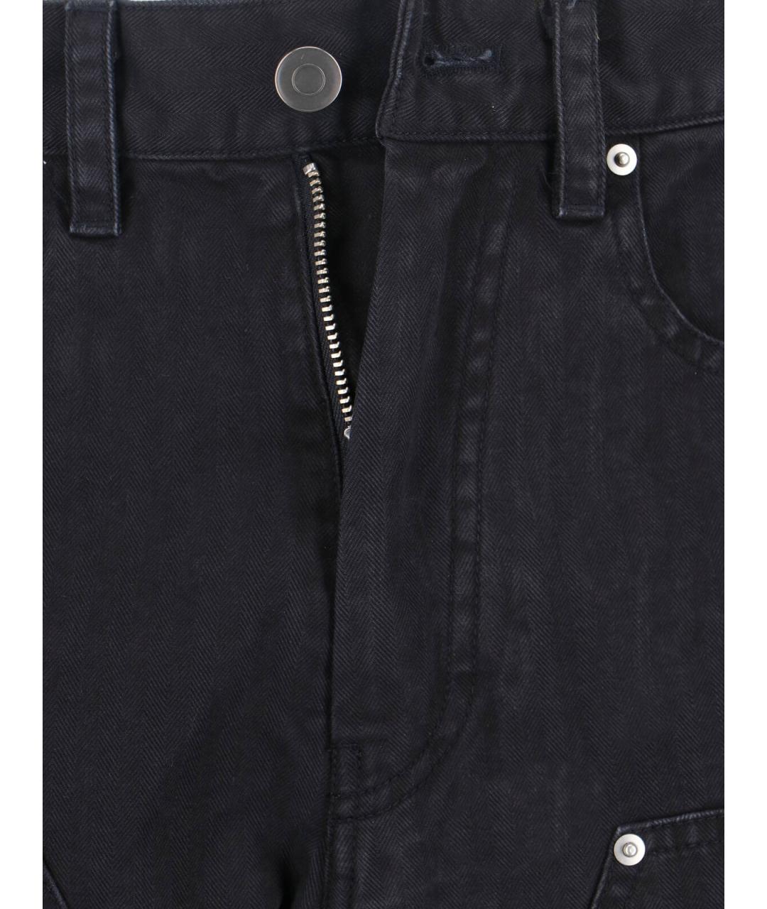 TONYWACK Черные хлопковые шорты, фото 5