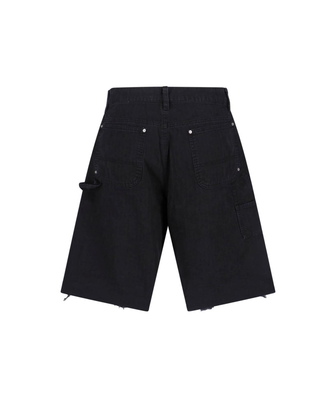 TONYWACK Черные хлопковые шорты, фото 2